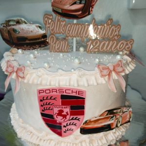 Pastel Porsche Rosa