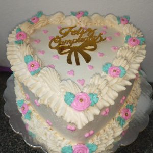 Pastel de corazón